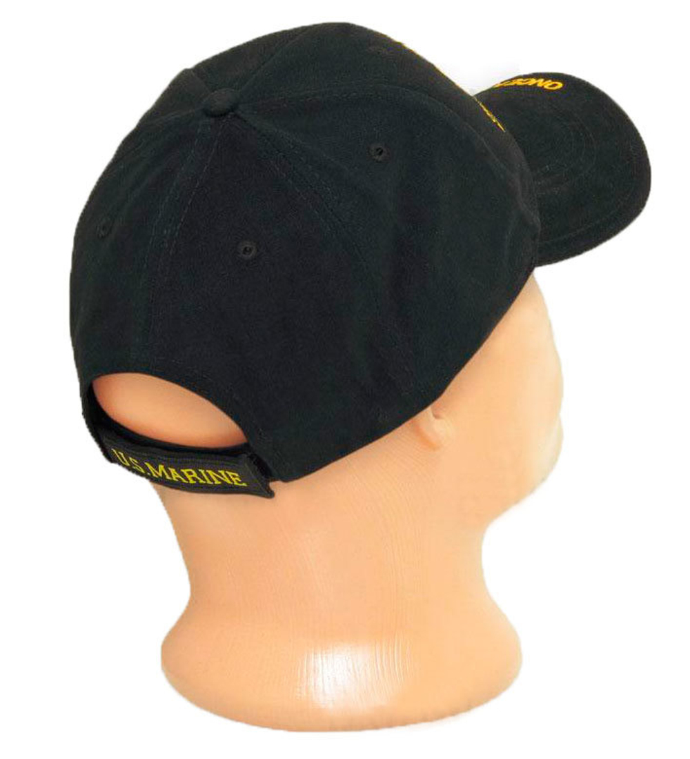 Кепка Deluxe Marine Bulldog Rothco (черная-black)