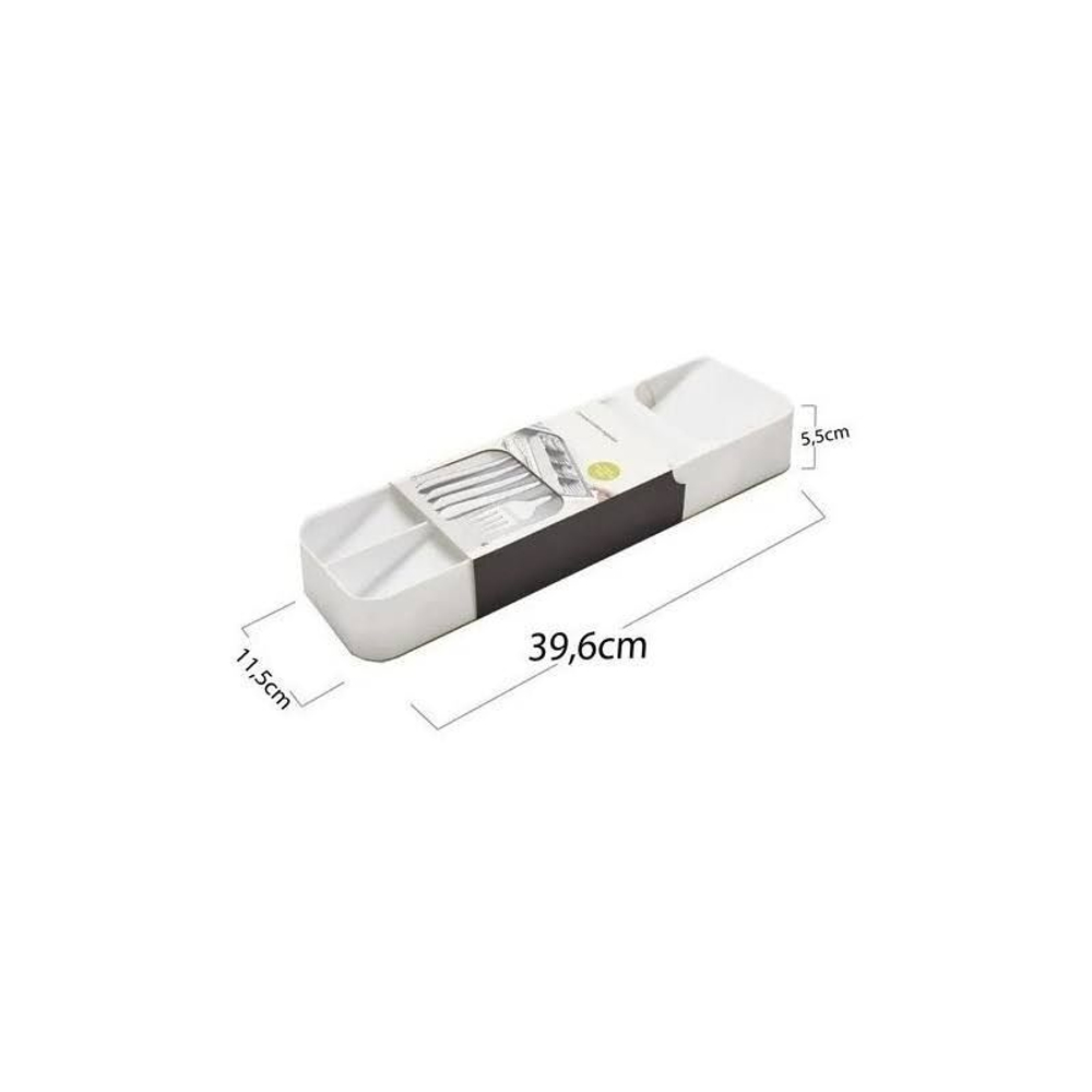 Лоток органайзер для столовых приборов 5 ячеек, сушилка для посуды, цвет серый