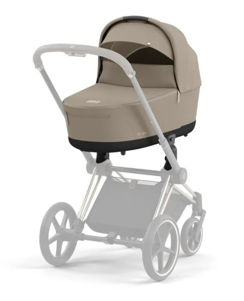 Cybex Детская коляска Priam IV Chrome Brown 2 в 1 цвет Cozy Beige