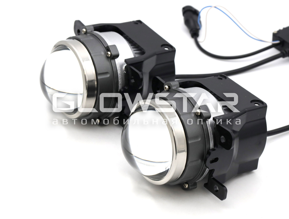Билед ПТФ модули Aozoom M5 2024, 3.0 дюйма, ближний/дальний (комплект, 2шт)