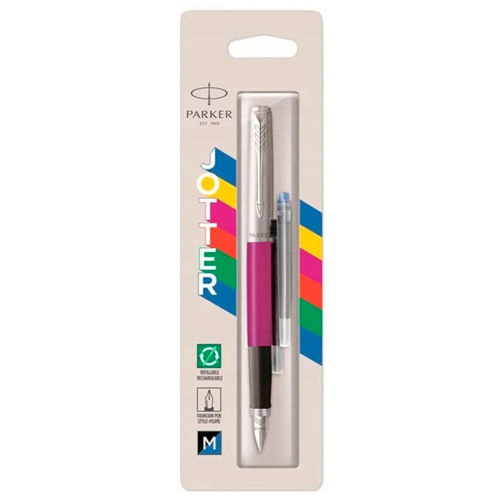Перьевая ручка Parker Jotter Originals F60 Magenta (2096860)