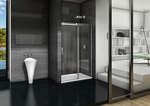 Душевая дверь Good door GALAXY WTW-140-C-CH профиль хром/стекло прозрачное