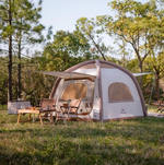Палатка Naturehike Ango Air, 2-местная, быстросборная, надувной каркас, бежевая, артикул CNH23ZP12002-KH