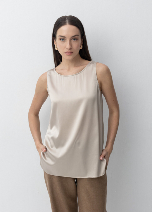 Шелковый топ