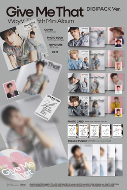 Альбом WAYV - GIVE ME THAT 5th Mini Album DIGIPACK RANDOM Version