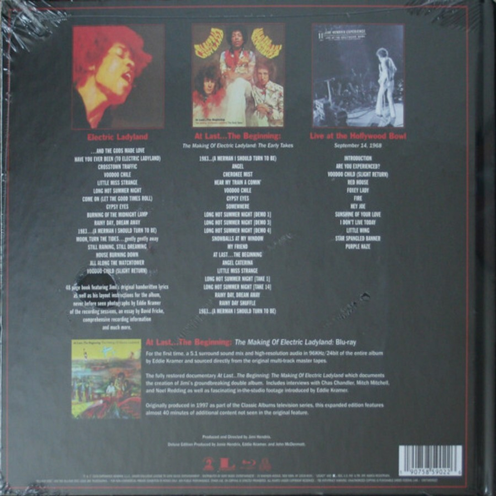 The Jimi Hendrix Experience / Electric Ladyland (50th Anniversary Deluxe Edition)(3CD+Blu-ray)