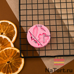 Силиконовый молд «Веточка с цветочком»