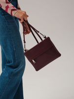 Сумка кросс-боди Deboro 3017 бордо