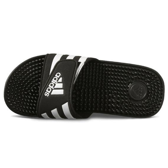 Adidas Adissage Slides 'Black White'