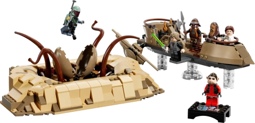 Конструктор LEGO Star Wars 75396 Пустынный Скиф и яма Сарлакка