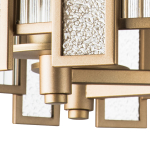 712062 Люстра AGAVE 6х40W E27 ШАМПАНЬ/ПРОЗРАЧНЫЙ