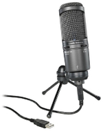 Микрофон Audio-Technica AT2020USB+ черный