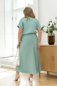 Юбка атлас УК-2508-2 Fabrika