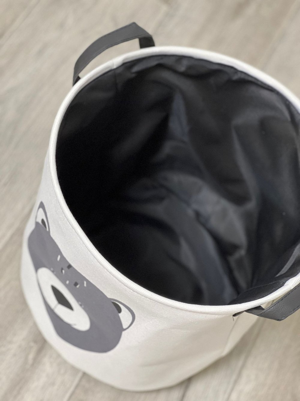 Корзина для белья текстильная (Медвежонок)