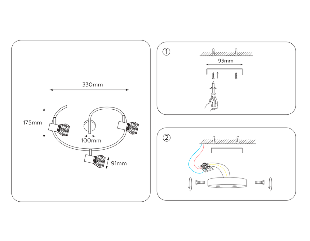 Ambrella Настенно-потолочный спот в стиле лофт Loft TR8624