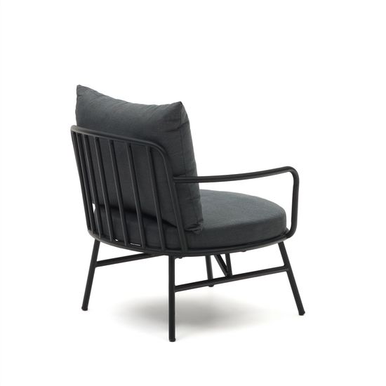 Bramant Кресло из стали с черной отделкой La Forma Испания 