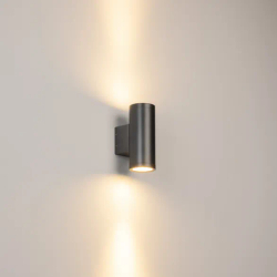 Светильник LGD-RAY-WALL-TWIN-R65-2x9W Warm3000 (GR, 23 deg, 230V) (Arlight, IP65 Металл, 3 года) 038154(1)