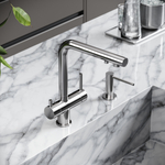 Смеситель для кухни Sancos Foster с краном для фильтра, брашированный никель, SC4014BN