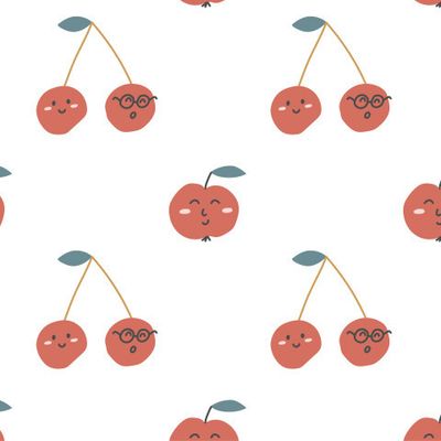 Вишни и яблоки