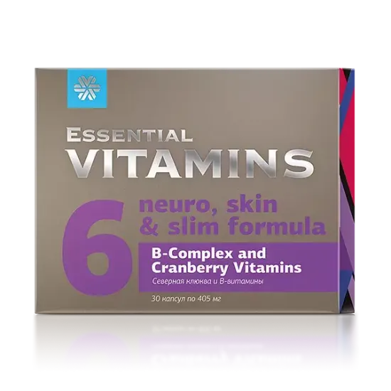 Северная клюква и В-витамины Essential Vitamins