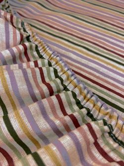 Постельное белье перкаль Сказка "Нежная полоска" евро Наволочка 50х70 см 2 шт Простынь на резинке 180x200 см Пододеяльник 200x215 см