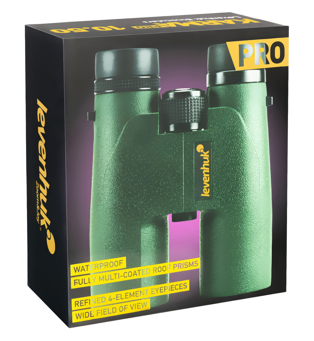 Бинокль Levenhuk Karma Pro 10x50 - Упаковка