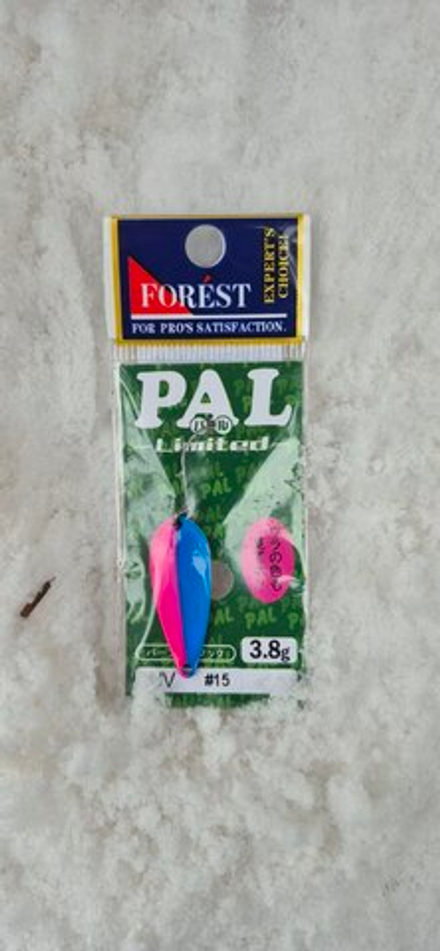 Блесна PAL Limited Forest микроколебалка весом 3.8 грамма для ультралайтового спиннинга #15