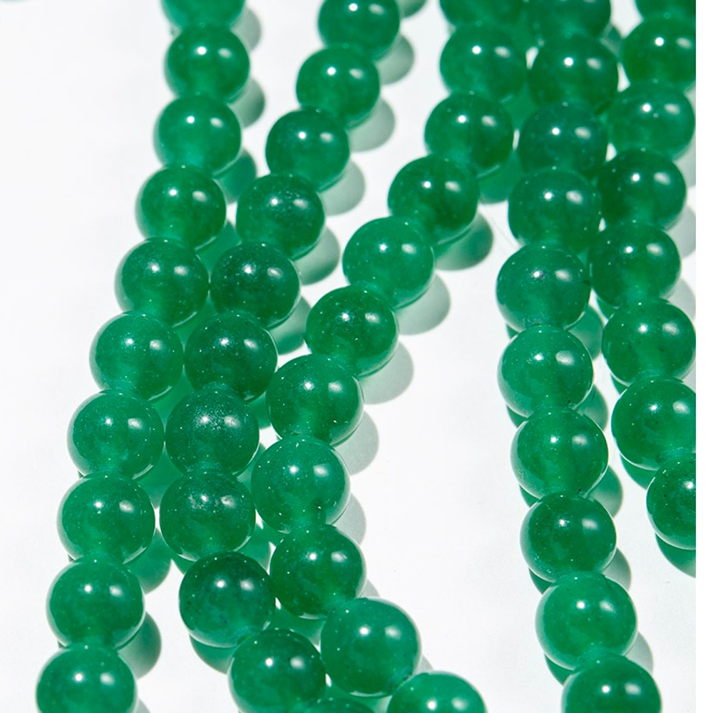 Нефрит (имитация из халцедона), 8,2мм, шар