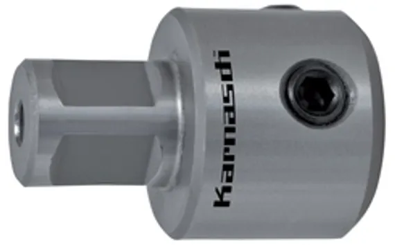 Переходник с Fein Quick-In 18 на Weldon + Nitto / Universal 19, Karnasch, для штифтов 6,34 мм