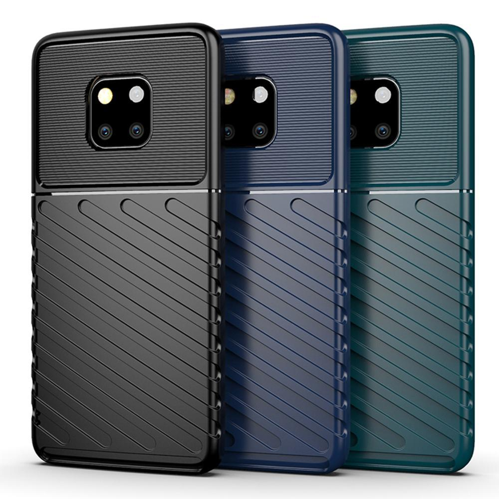 Чехол для Huawei Mate 20 Pro (Mate20 RS) цвет Green (зеленый), серия Onyx от Caseport