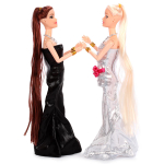 Кукла тип Модель 2шт. на шарнирах с аксесс. 32см, коробка D627