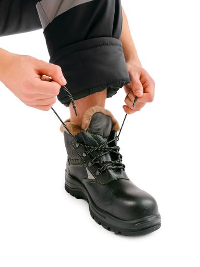 Костюм зимний "Байкит" с полукомбинезоном, т.серый/лимон