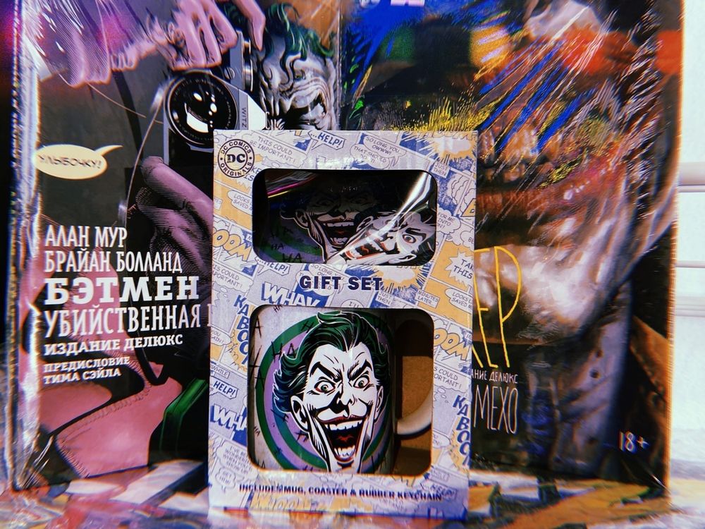 Набор DC The Joker (HaHaHa) Кружка+Подставка+Брелок