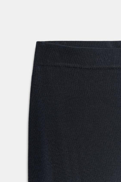 ZARA ЮБКА МИДИ ИЗ ТОНКОГО ТРИКОТАЖА, МОРСКОЙ СИНИЙ