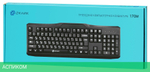 Клавиатура Oklick 170M USB черный