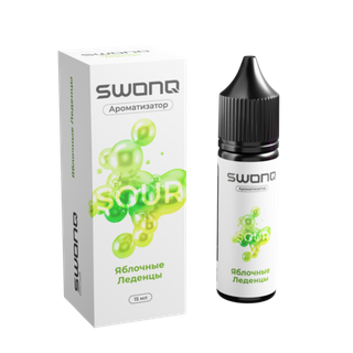 Купить Ароматизатор SWONQ Sour Cluster 15 мл - Яблочные Леденцы