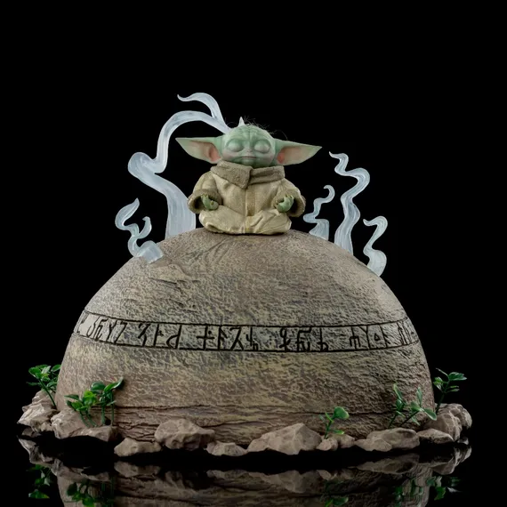 Статуэтка The Mandalorian Iron Studios Grogu Legacy Replica