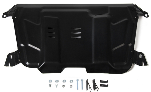 Защита картера и КПП AutoMax для Lexus ES VI (V - 2.5; 3.5) 2012-2018/Lexus ES VII (V - 2.0; 2.5; 3.5) 2018-2021 2021-н.в./Lexus RX 270/350 (V - 2.7; 3.5) 2008-2015/Lexus RX 200t/350/450h (V - 2.0; 3.5; 3.5 Hybrid) 2015-н.в./Lifan Murman (V - 1.8) МКПП 2017-н.в./Toyota Camry XV40 (V - 2.4; 3.5) 2006-2011/Toyota Camry XV50, XV70 (V - 2.0; 2.5; 3.5) 2011-2021 2021-н.в./Toyota Highlander U40, U50 (V - 3.5) 2010-2020/Toyota Venza I рестайлинг (V - 2.7) 2012-2016, сталь 1.4 мм, с крепежом, штампованная, AM.9519.1