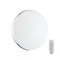 7600/DL TAN SN Светильник пластик/белый/хром LED 48Вт ДУ 2.4G /SMART 3000-4200-6300К D400 IP43 пульт ДУ/ LampSmart RINGO