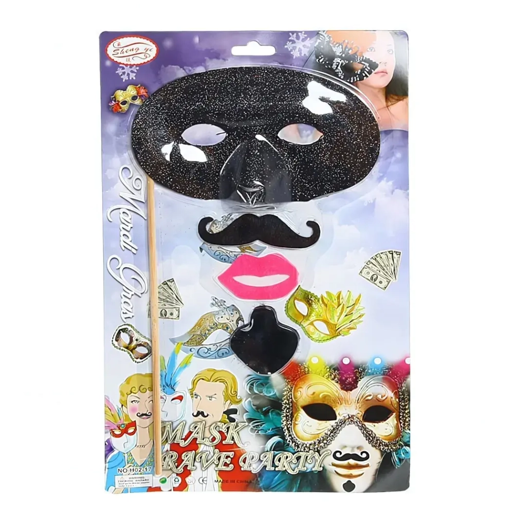 Фотобутафория набор 4 предмета «Карнавал» Н02-17-1