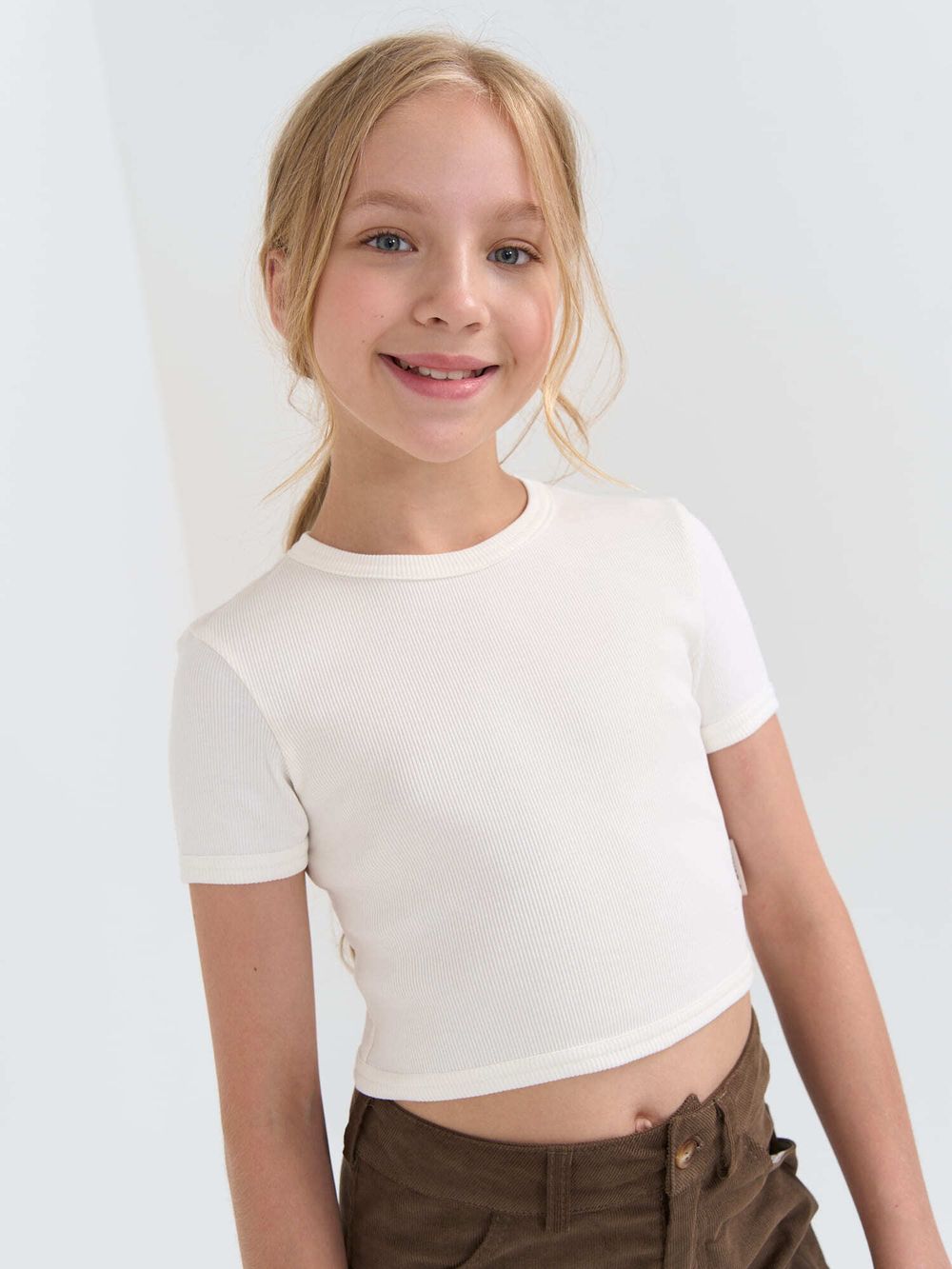 Топ из кашкорсе "Молоко" 7+