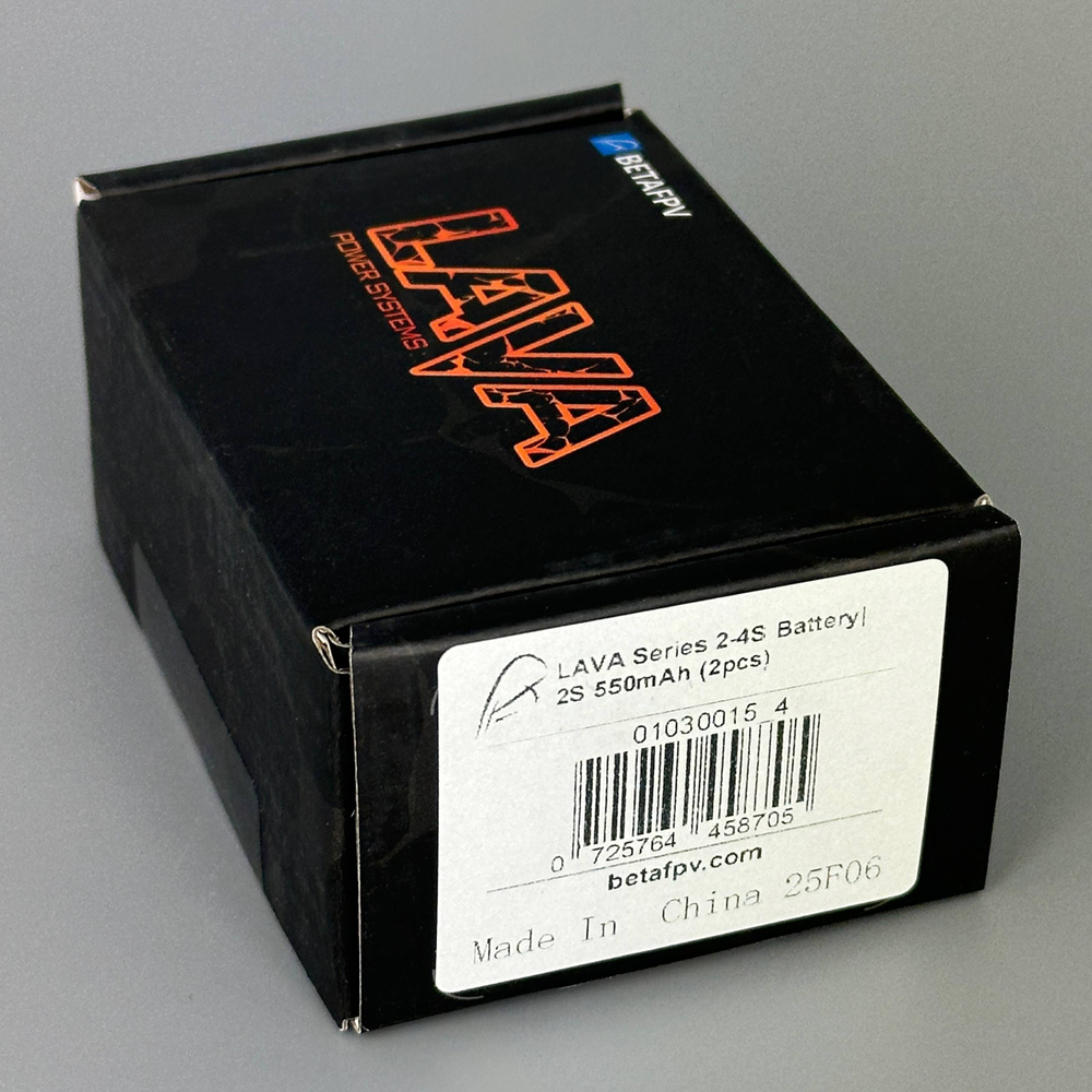 Аккумулятор Betafpv Lava 2S 550mAh 75C 7.6V 2шт.