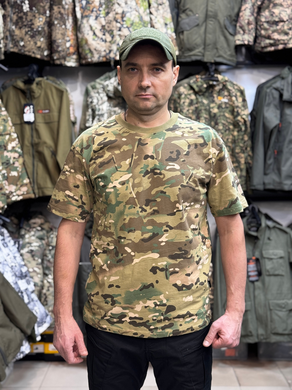 Футболка мультикам gongtex