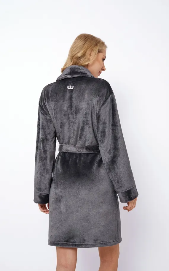 EVA DARK GREY Халат женский