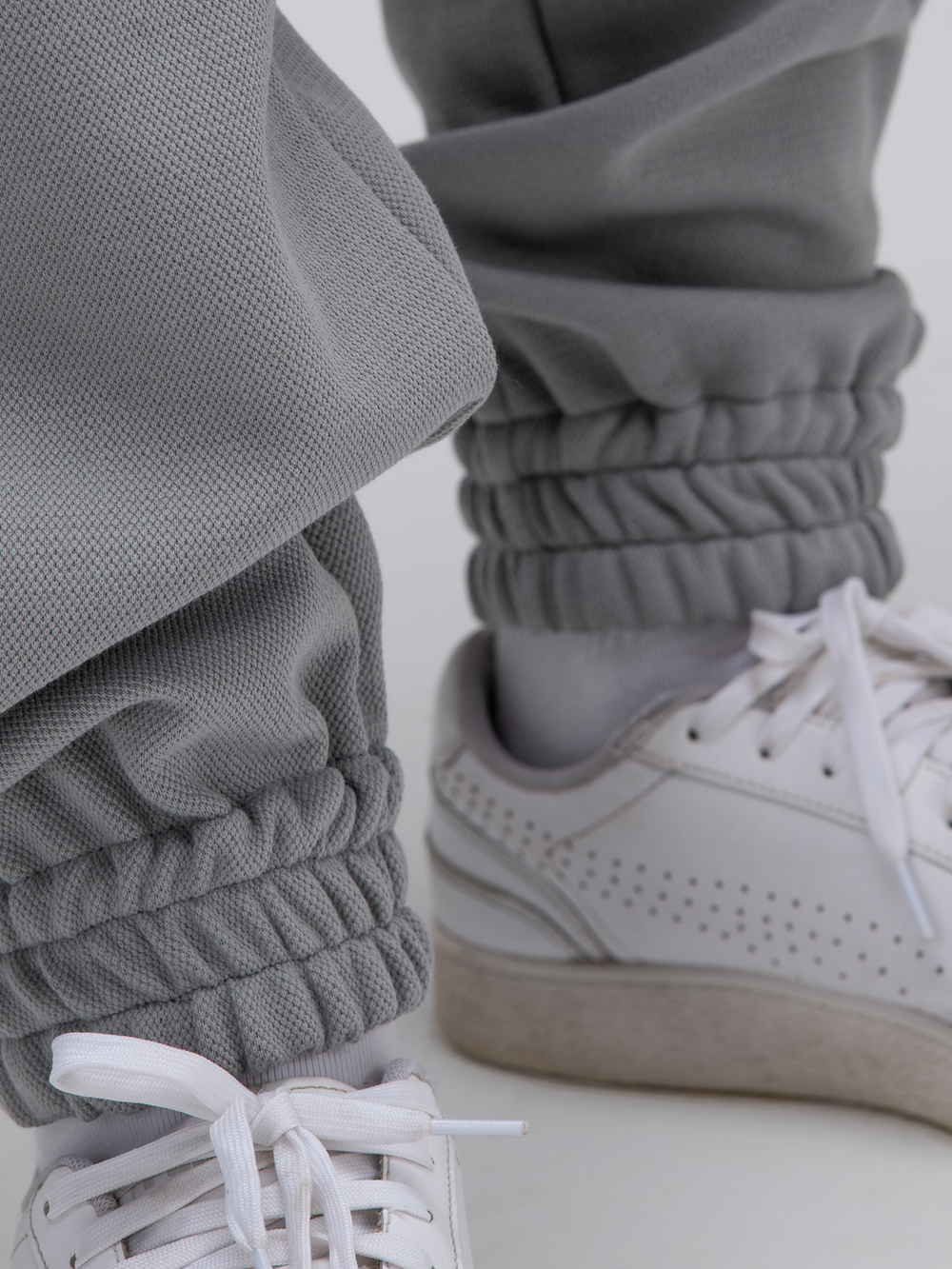 Джоггеры карго теплые.Грей