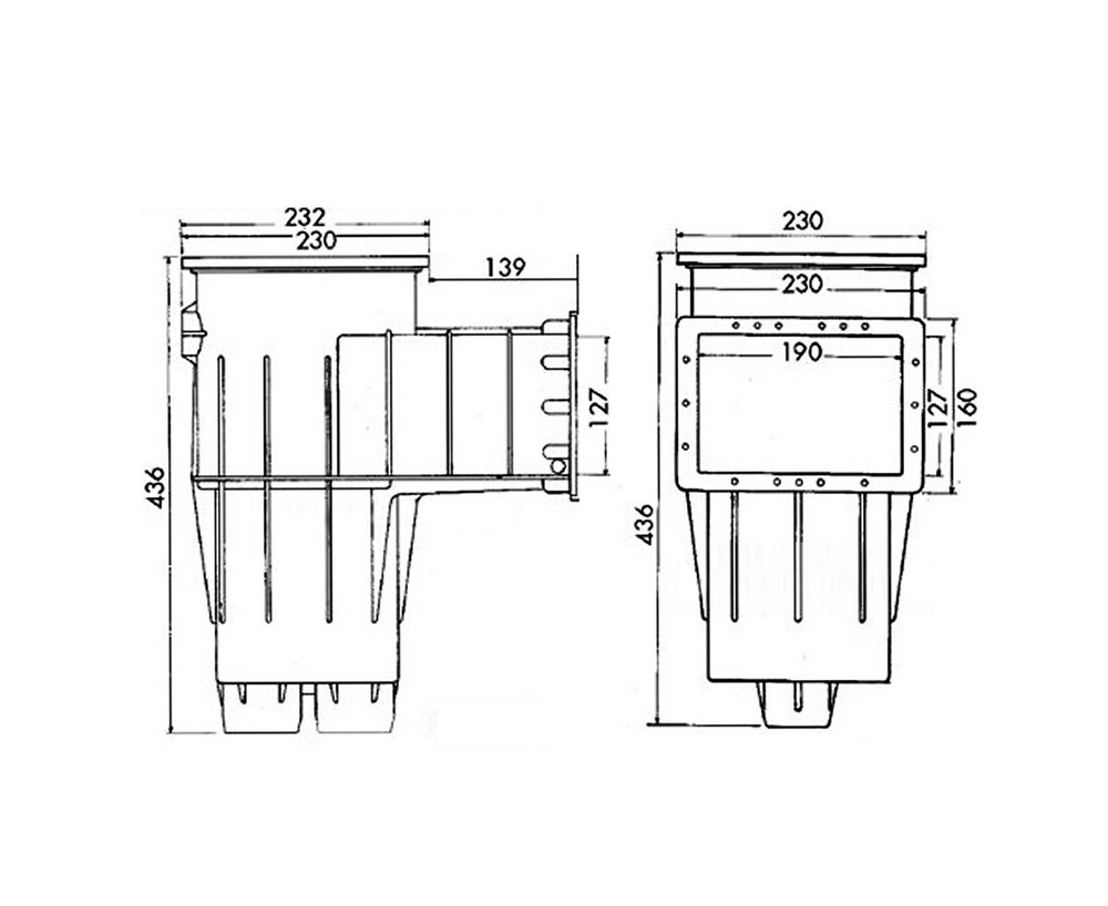 Скиммер Hayward 3111LG Premiun Standart под лайнер