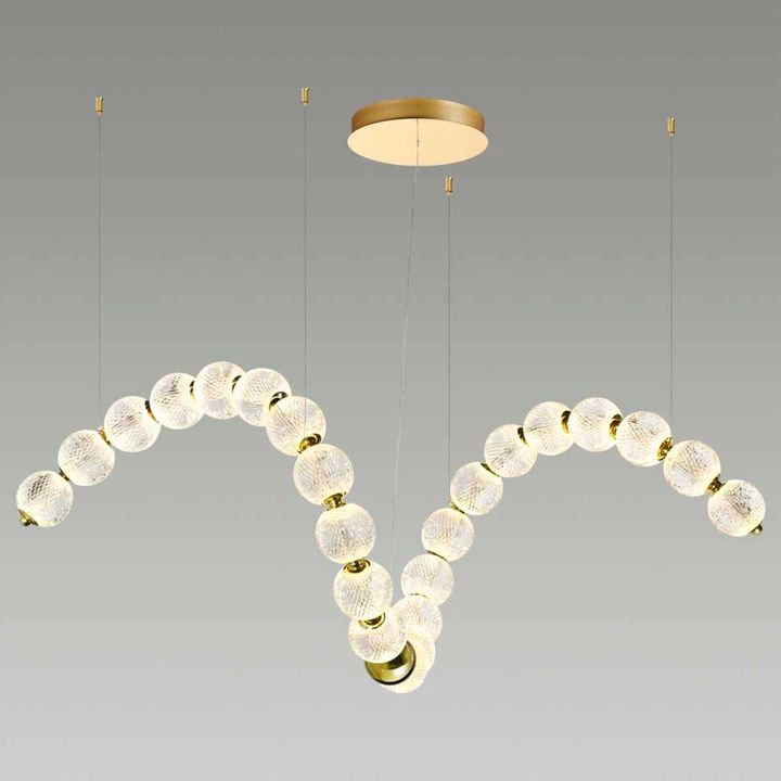 Подвесной светодиодный светильник Odeon Light Crystal 5008/92L