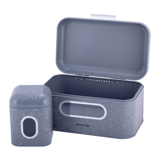 Хлебница Kamille KM-1112 с 2 емкостями для хранения