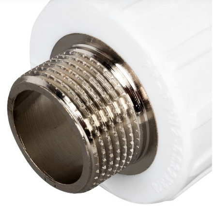 Муфта полипропиленовая комбинированная наружная резьба PN25 d32х3/4"
