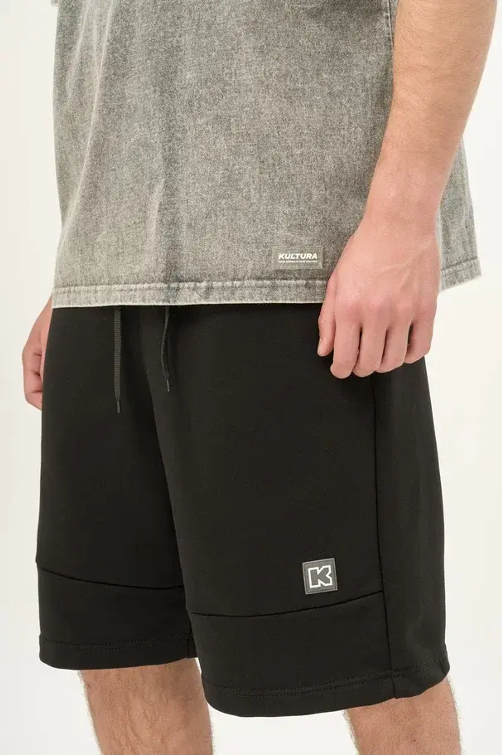 Футболка КУЛЬТУРА oversize "Premium", garment dyed серый